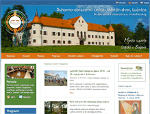 Tablet Screenshot of luznica.com